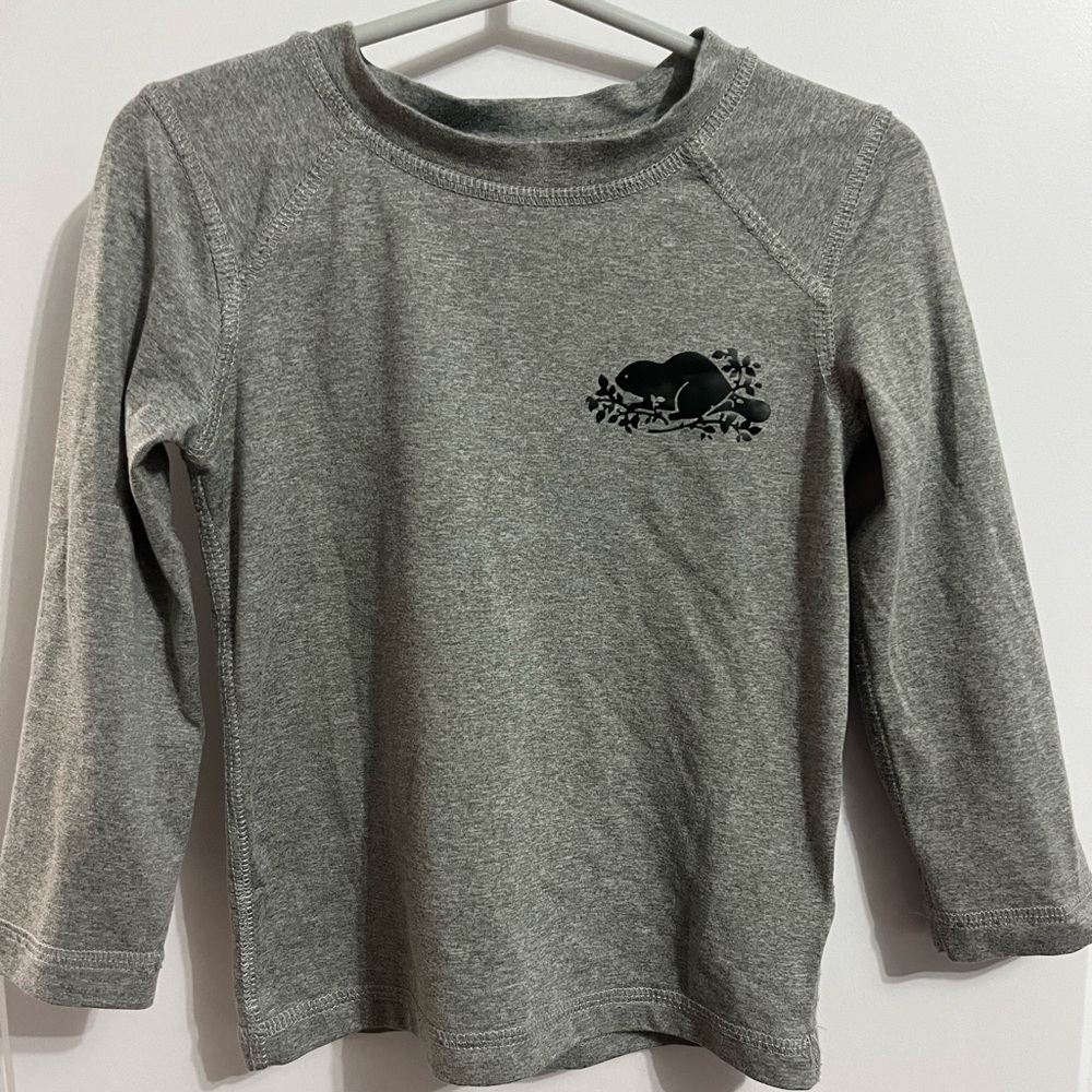Roots Athletic Long Sleeve Tee T-Shirt Size 2T